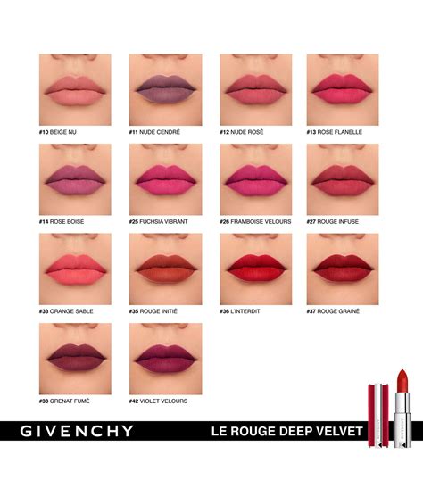 Le Rouge Deep Velvet Matte Lipstick 